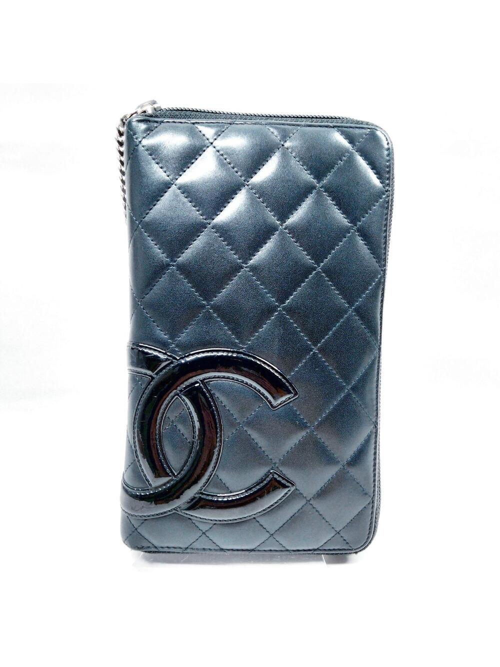 No Tariff Chanel Long Wallet Black #198631C27